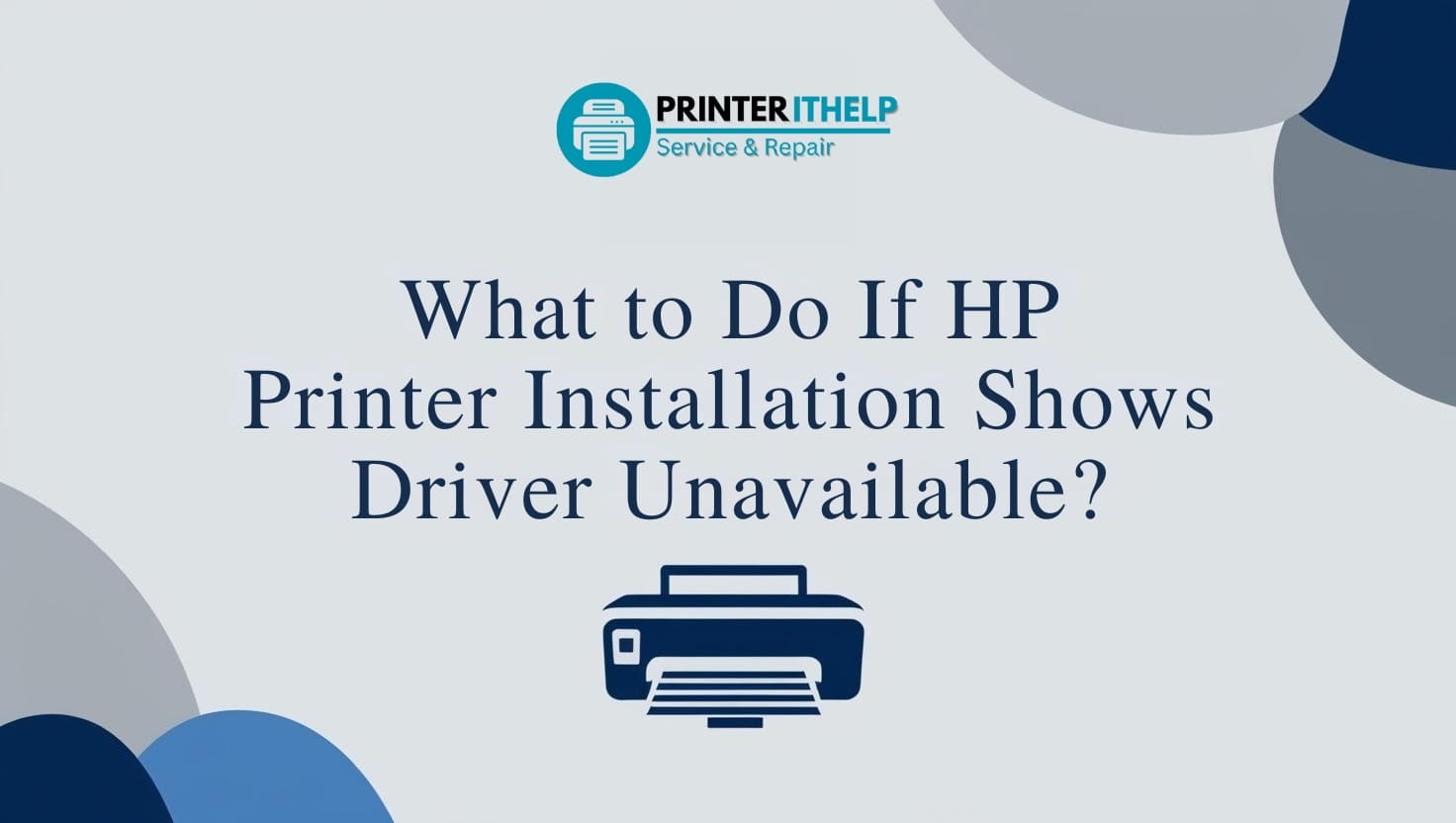 HP Printer Installation